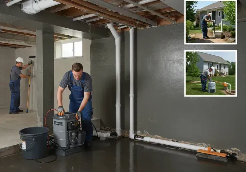 Basement Waterproofing and Flood Prevention process in Whitehouse, OH